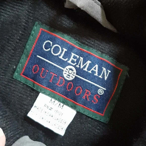 Men's size medium gray Coleman vest - Picture 3 of 7